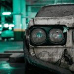 The transformative power of a new paint job on an old car